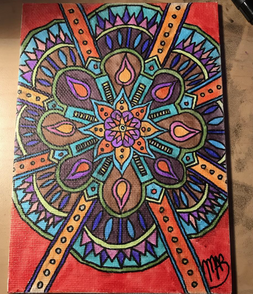 Red Mandala